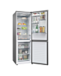 Haier HDPR3618DNPK 355L No Frost Fridge Freezer Stainless