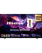 Hisense 100E7STUK PRO 100inch 4K QLED 144Hz TV Grey
