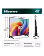 Hisense 40A4STUK 40inch Full HD LED Smart TV Black