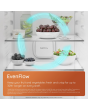Hotpoint HPKF 5351 XP4UK American Fridge Freezer - Steel