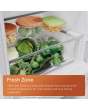 Hotpoint HPKF 5351 XP4UK American Fridge Freezer - Steel
