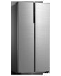Midea MDRS619FIE46 83.5cm 460L Frost Free Fridge Freezer - Stainless Steel
