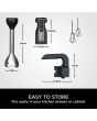 Ninja CI090UK Ninja Foodi 2-in-1 Hand Blender & Mixer - Black