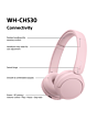 Sony WHCH530P.CE7 Wireless Over Ear Headphones Pink
