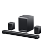 TCL S65K-UK 5.1Ch Dolby Atmos Soundbar with Subwoofer