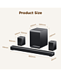 TCL S65K-UK 5.1Ch Dolby Atmos Soundbar with Subwoofer