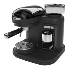 Ariete AR1319  Moderna Espresso Coffee Machine with Grinder   Black
