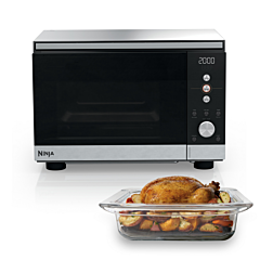 Ninja MW101UK CRISPi Air Fryer Microwave Silver