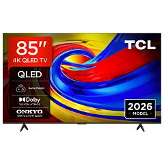 TCL 85P7L-UK 85" 4K HDR QLED Direct LED TV Black