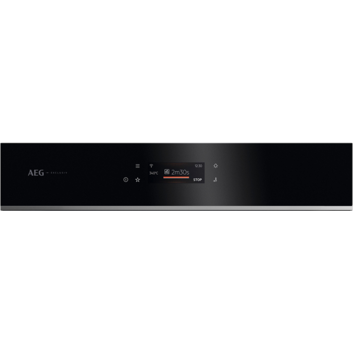 AEG GX7PB63FSB 59.6cm Built-In Electric Oven Gloss Black