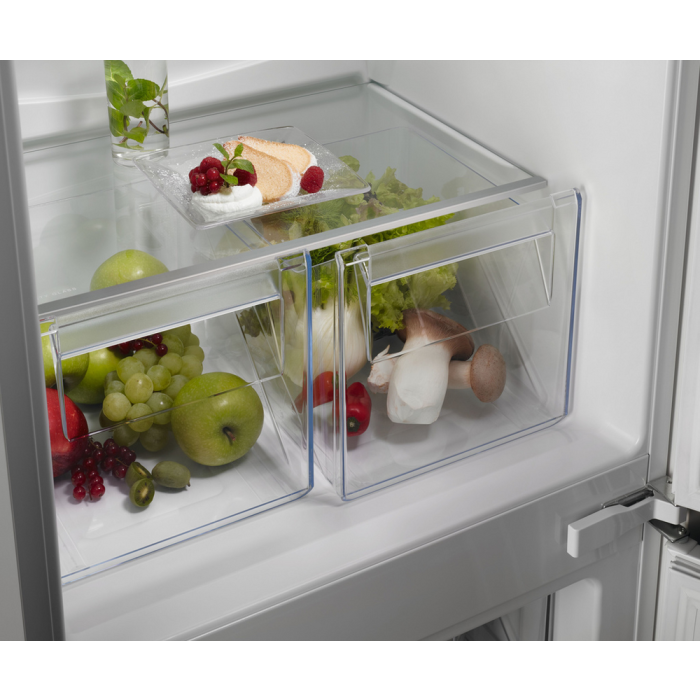 AEG NSC7N18ZES 54.6cm Built-In Frost Free Fridge Freezer