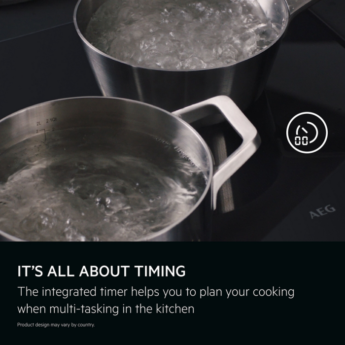 AEG SO84IA00FB 78cm Induction Hob Black