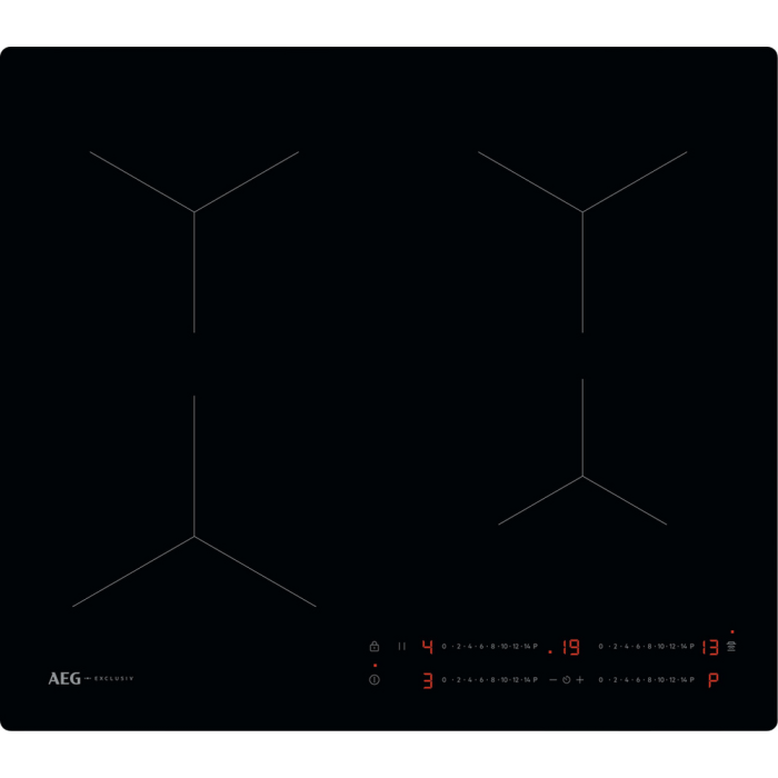 AEG TO64IA00CB 58cm Induction Hob Black