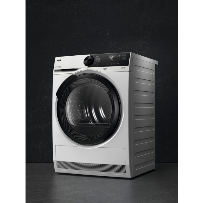AEG TR729A4B 9kg Heat Pump Tumble Dryer White