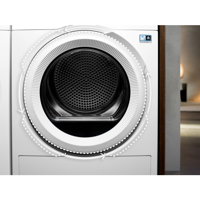 AEG TR729A4B 9kg Heat Pump Tumble Dryer White