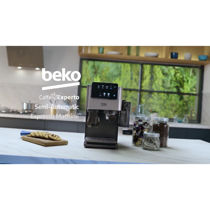 Beko CED7524X Espresso Machine with Grinder Silver