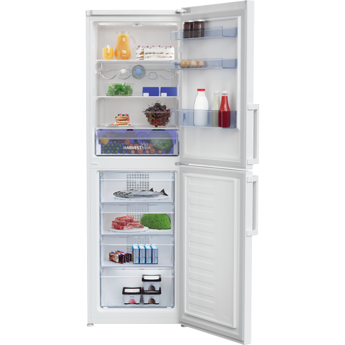 Beko CFP3691VW 60cm 50/50 HarvestFresh Frost Free Fridge Freezer - White