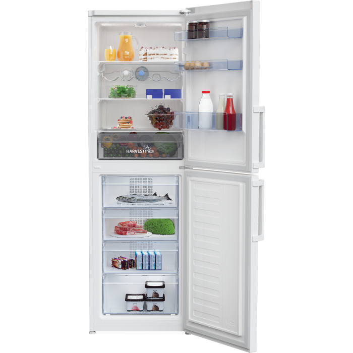 Beko CFP3691VW 60cm 50/50 HarvestFresh Frost Free Fridge Freezer - White