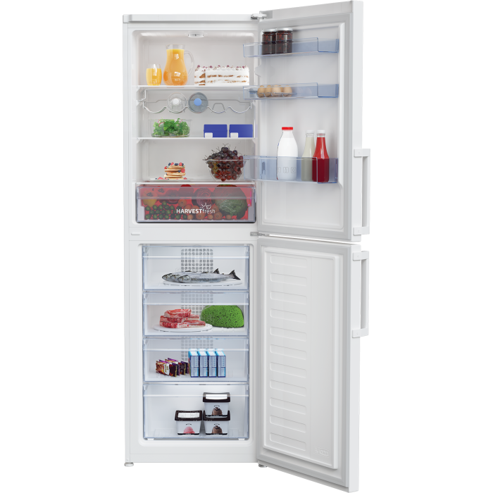 Beko CFP3691VW 60cm 50/50 HarvestFresh Frost Free Fridge Freezer - White