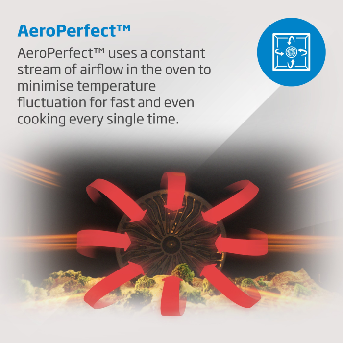 Beko CIFY81X AeroPerfect CIFY81X 60cm Built in RecycledNet Single Fan Oven - Stainless Steel
