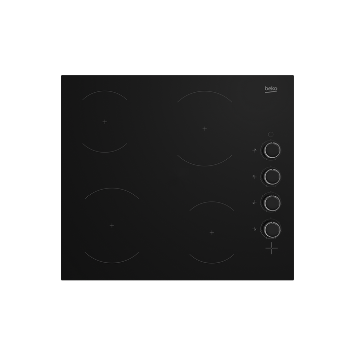 Beko CIHYV21B 58cm Ceramic Hob - Black