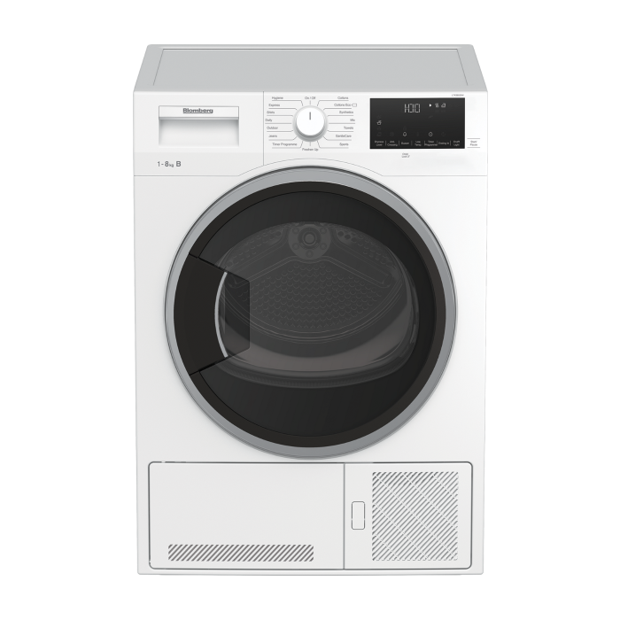 Blomberg LTK38020W 8kg Condenser Tumble Dryer - White