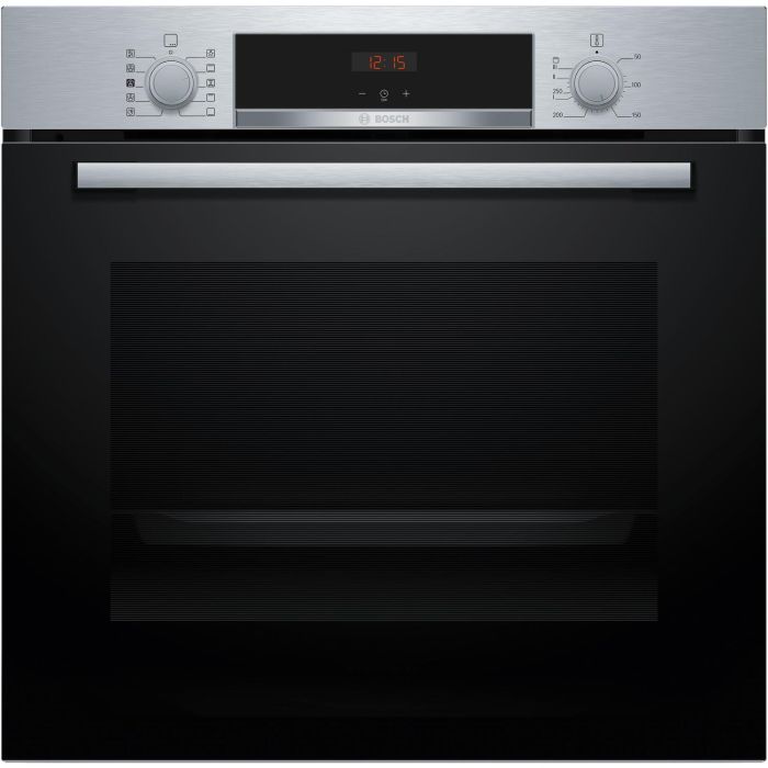 Bosch HQA534BS3B 59.4cm Built In Electric Single Oven - Stainless Steel