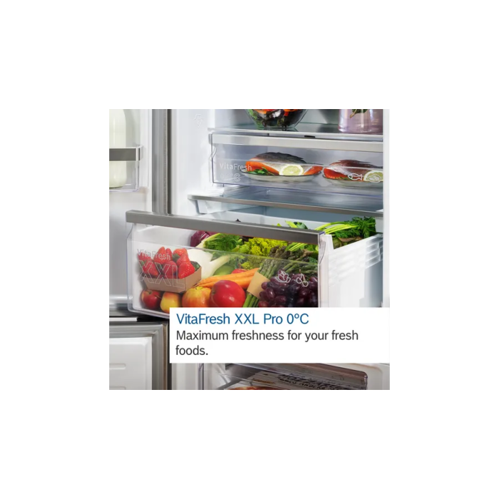 Bosch KFN96APEAG Series 6 French Door American Style Fridge Freezer