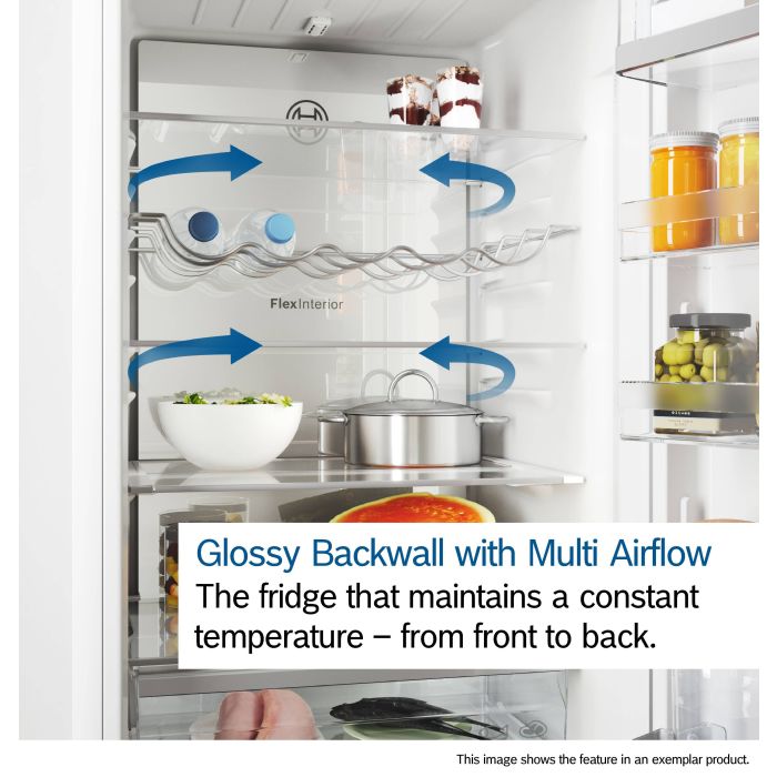 Bosch KGN392LAGG 60cm 60/40 Total No Frost Fridge Freezer - Stainless Steel Look