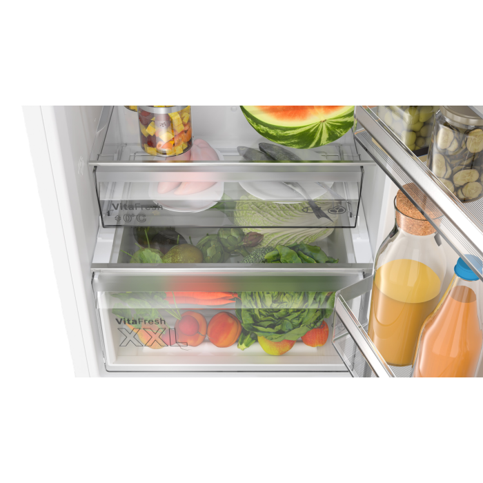 Bosch KGN392WDFG 60cm 70/30 Total No Frost Fridge Freezer - White