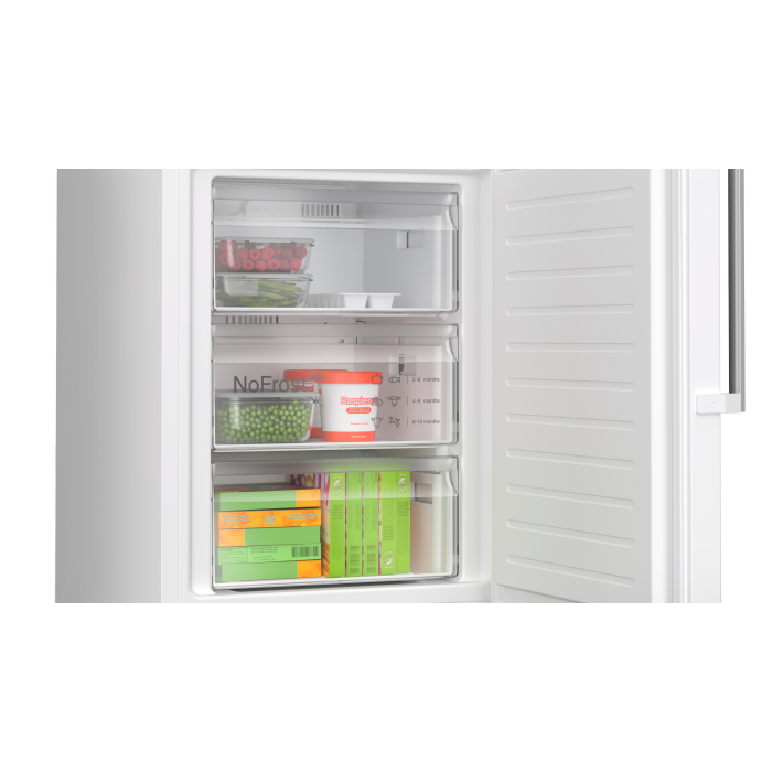 Bosch KGN39AWCTG 60cm 70 30 Frost Free Fridge Freezer - White