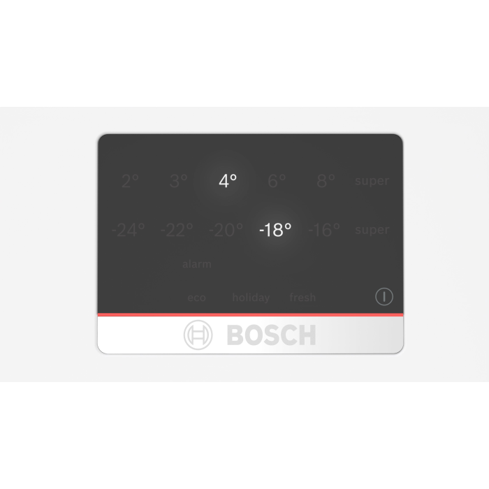 Bosch KGN39AWCTG 60cm 70 30 Frost Free Fridge Freezer - White