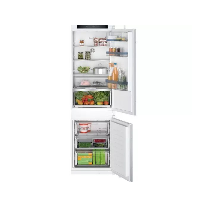 Bosch KIN86VSE0G 54.1cm 60/40 Integrated No Frost Fridge Freezer - Sliding Hinge