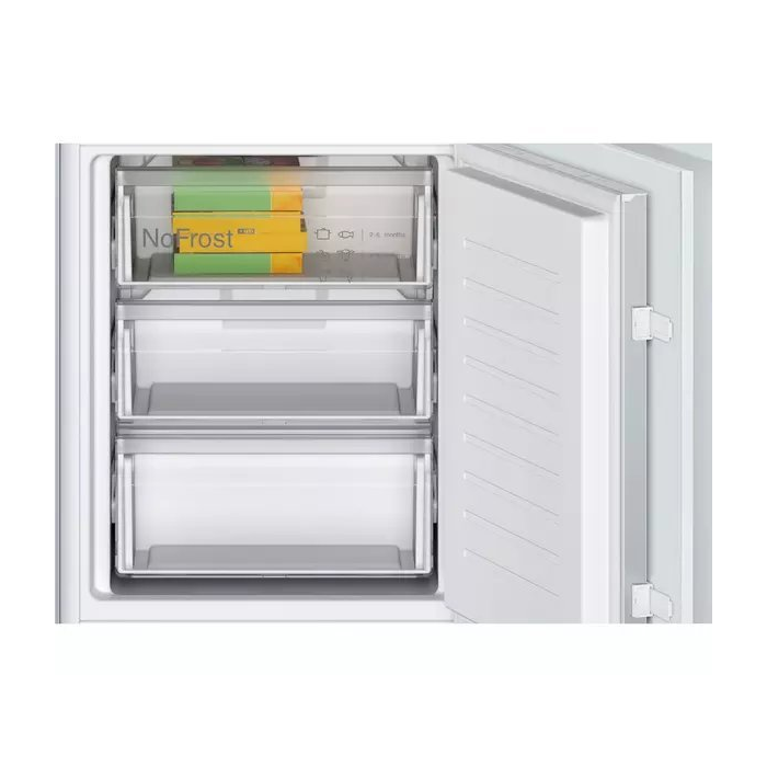 Bosch KIN86VSE0G 54.1cm 60/40 Integrated No Frost Fridge Freezer - Sliding Hinge