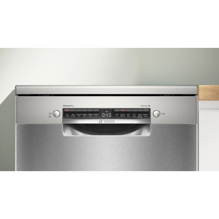 Bosch SMS4EMI06G WiFi Dishwasher 14 Place Stainless