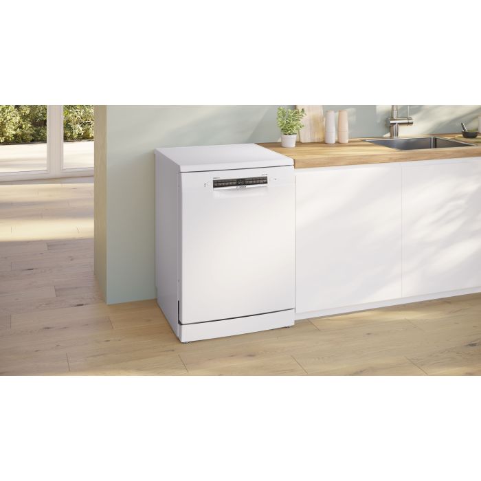 Bosch SMS4EMW06G WiFi-enabled Dishwasher - White - 14 Place Settings