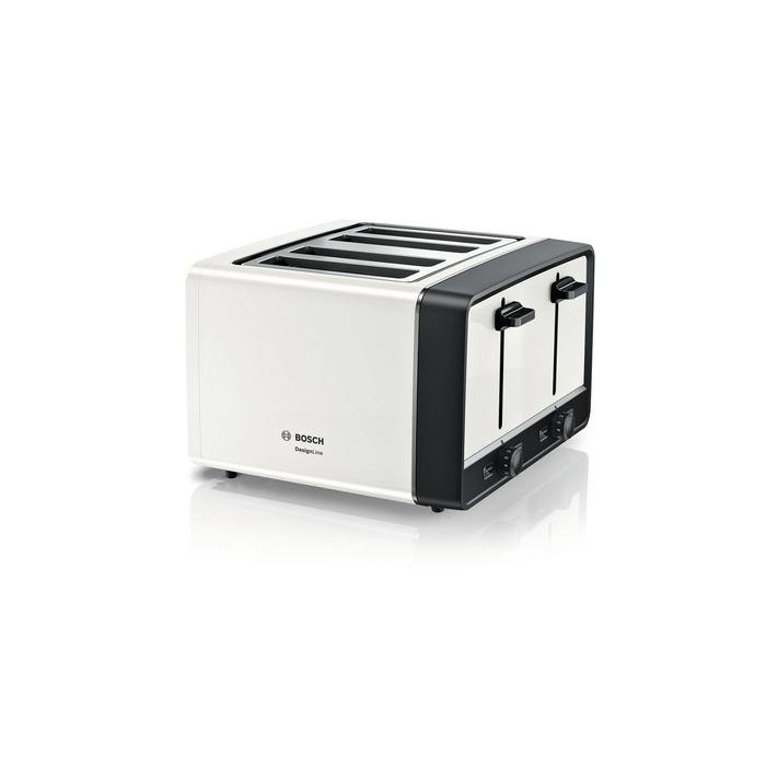 Bosch TAT5P441GB 4 Slice Toaster - White