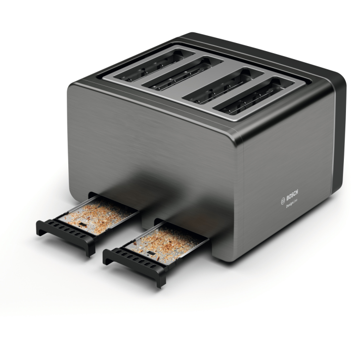 Bosch TAT5P445GB 4 Slice Toaster - Anthracite