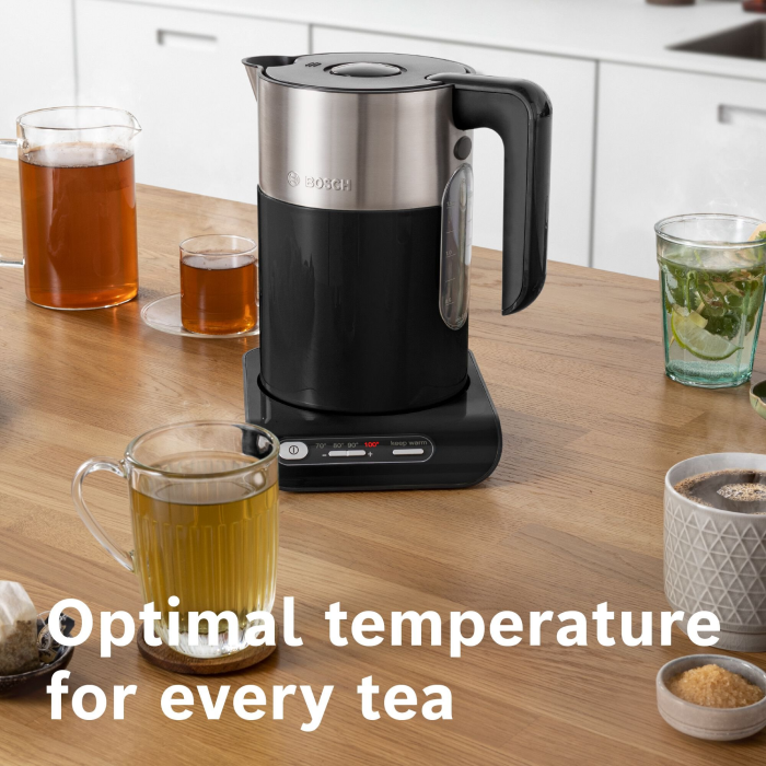 Bosch TWK8633GB 1.5 Litres Jug Kettle - Black