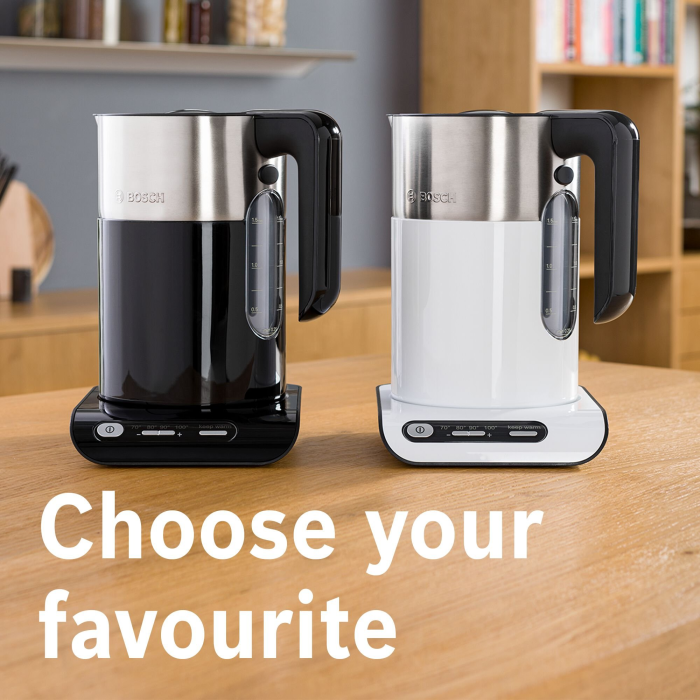 Bosch TWK8633GB 1.5 Litres Jug Kettle - Black