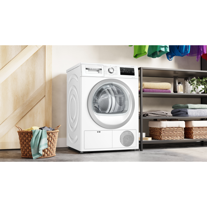 Bosch WTH85225GB 8kg Heat Pump Tumble Dryer - White