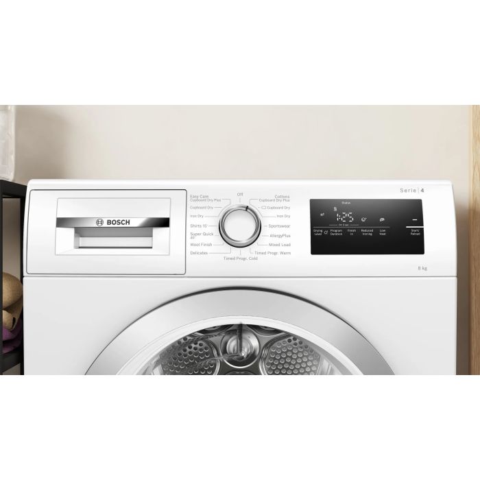 Bosch WTN83203GB 8kg Condenser Tumble Dryer - White