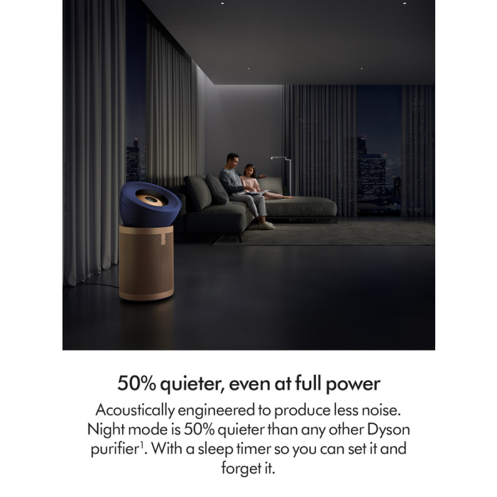 Dyson BP04 Air Purifier Fan Prussian Blue Gold