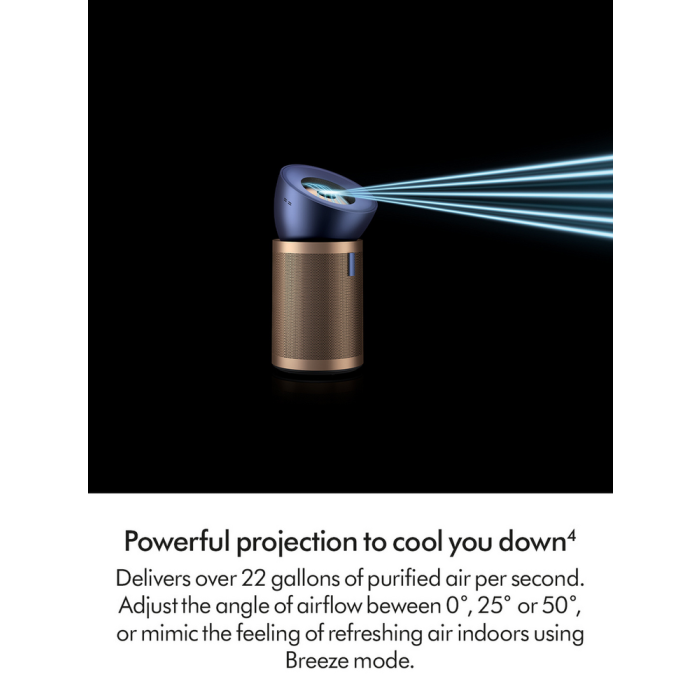 Dyson BP04 Air Purifier Fan Prussian Blue Gold