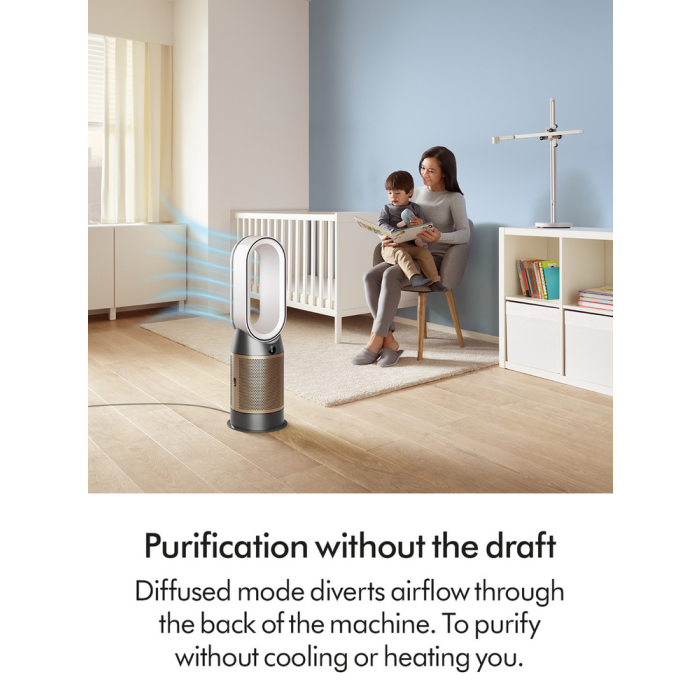 Dyson HP12 Purifier De-NOx White Gold Model 544557-01