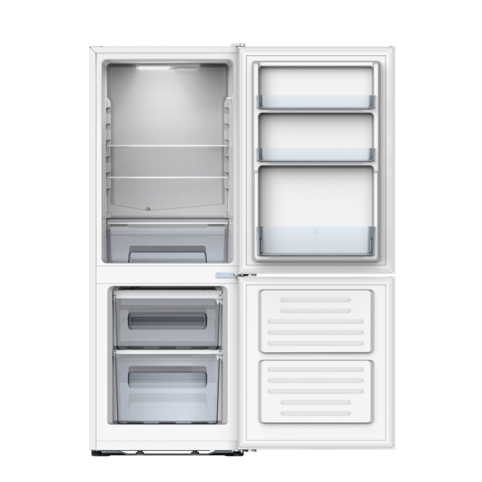 Haden HK127W 70/30 Fridge Freezer - 133L Capacity, White