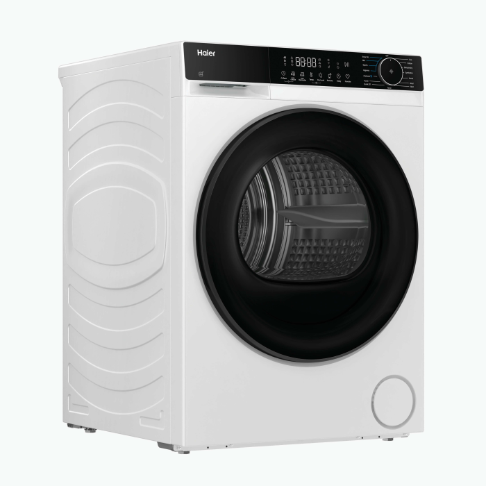 Haier 8kg Heat Pump Tumble Dryer, White Finish