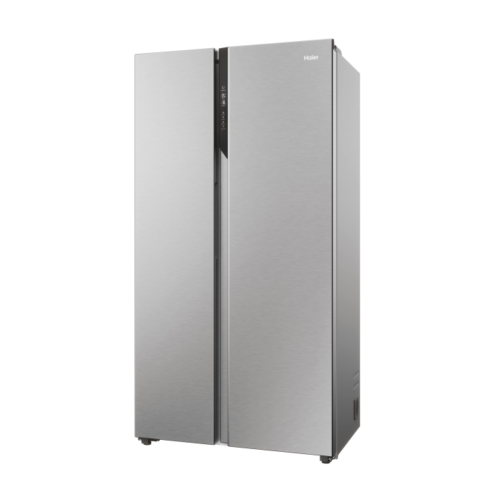 Haier HSR5918DNMP 90.5cm Total No Frost Fridge Freezer - Pt. Inox