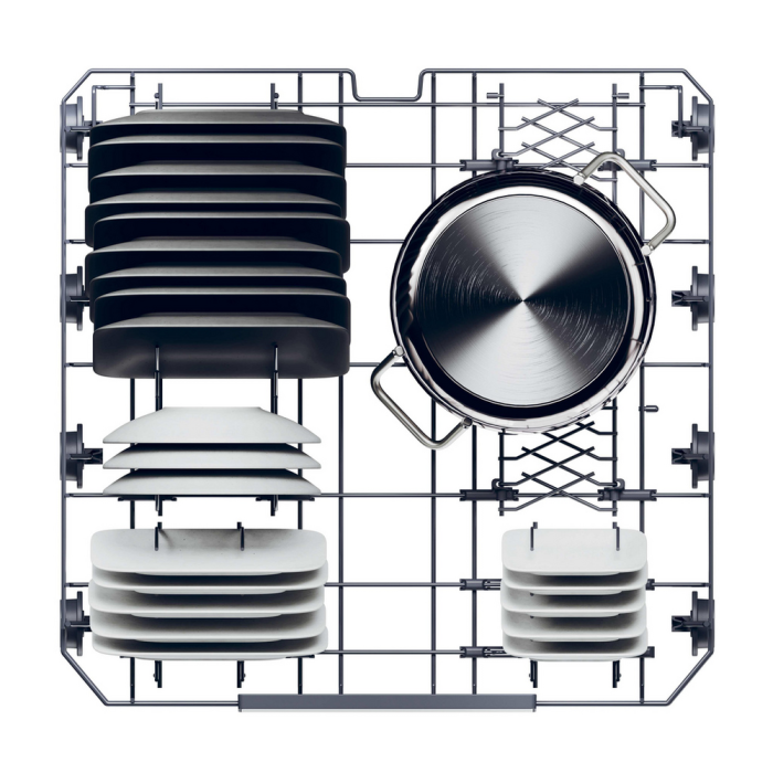 Haier XF 6B2M3BX-80 Silver Dishwasher 16 Settings