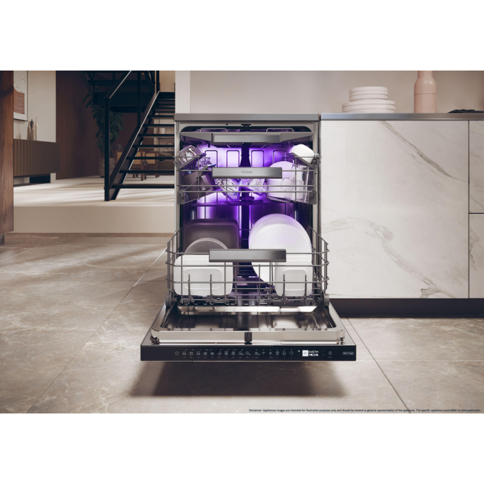 Haier XF 6B2M3BX-80 Silver Dishwasher 16 Settings